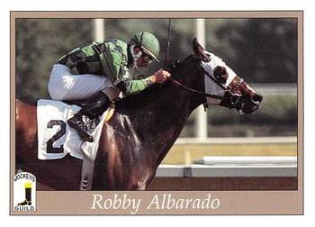 1996 Jockey Star Jockeys' Guild #34 Robby Albarado Front